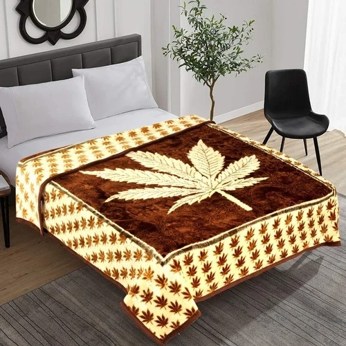 Polyester mink blanket