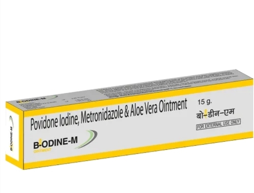 Povidone Iodine, Metronidazole And Aloe Vera Ointment