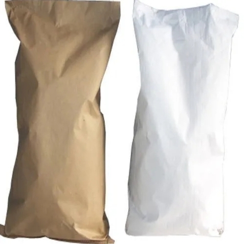White Paper Laminated Hdpe Bag