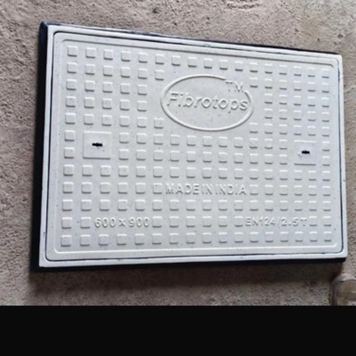Fibrotops 900 X 600 Mm FRP Manhole Covers With Frame