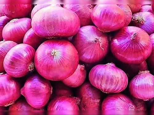 Fresh Pink Organic Onion