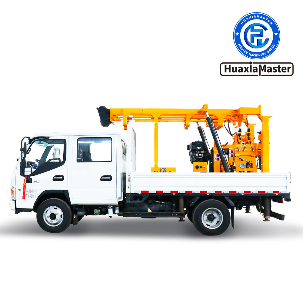 Xyc Electric Starting Diesel Engine Hydraulic Engineering Exploration Drilling Rig