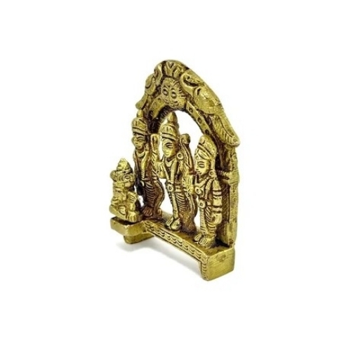 Brass Ram Darbar Statue