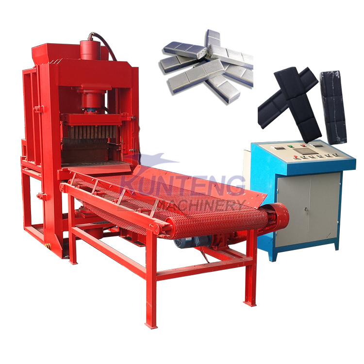 Hydraulic Press Machines Charcoal Coke Briquette Making Machines - Briquette Size: Customized