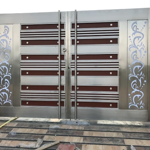 Stainless Steel Main Gate