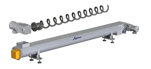 Stainless Steel Screw Conveyor - Load Capacity: 100