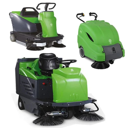 Sweeping Machine - Cleaning Process: Hot Water Cleaning