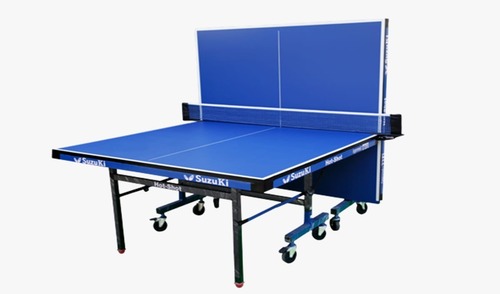 Table Tennis Table Hotshot Model Foldable With Wheels Tournament Size - Diameter: 9*5 Foot (Ft)