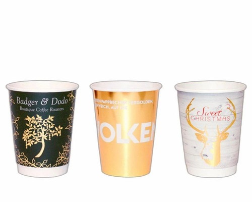 300 Ml Printed Paper Glass
