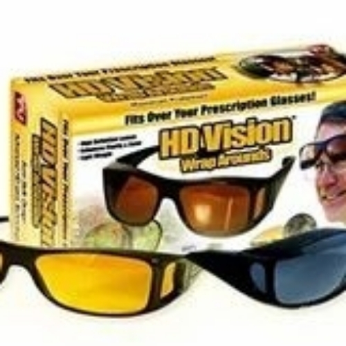 DeoDap New HD Vision Unisex Set of 2 Day and Night Riding Sunglasses Goggles