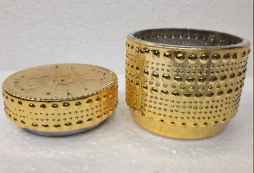Golden Scented Candle Holder
