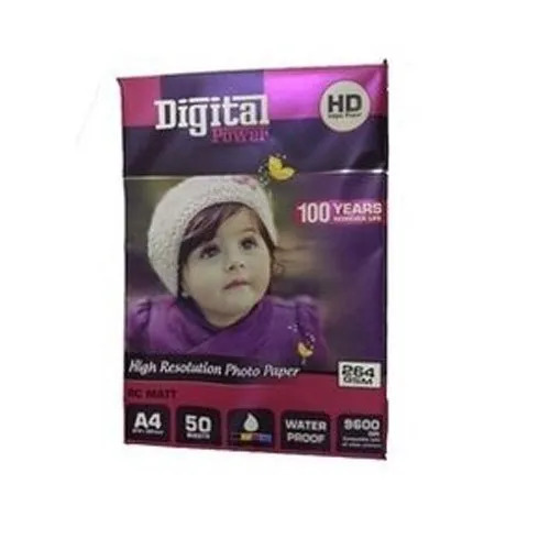 Photographic Paper - Coating Type: .