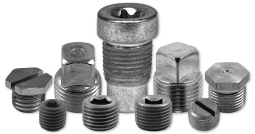Pipe Plug - Fittings: Caps Nipples