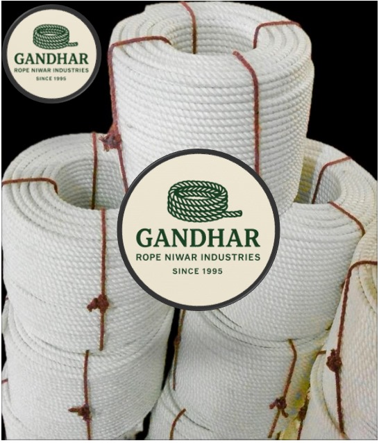 Resham POY Rope White