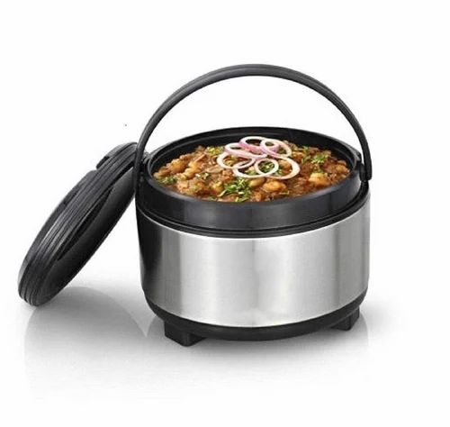 Stainless Steel Insulated Casserole - Capacity: 4500 Milliliter (Ml)