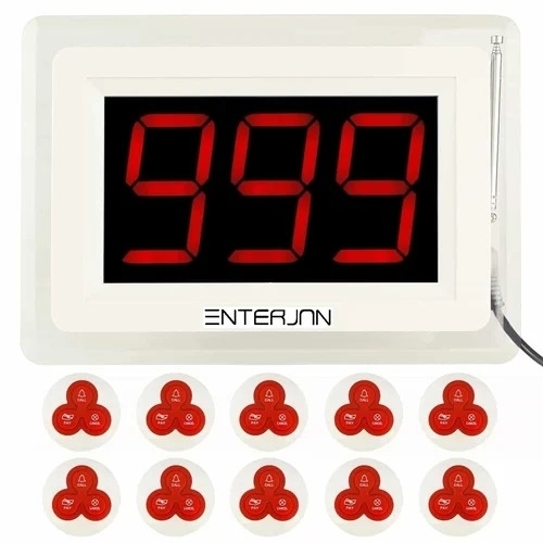 Wireless Nurse Call System - White Color, Wireless, Low Maintenance | Fast Work Efficiency, Safe Operation, User-Friendly Design