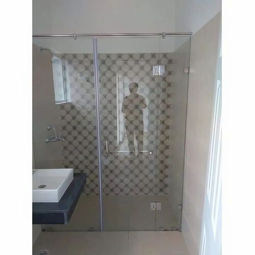 Glass Shower Partition - Color: Transperant