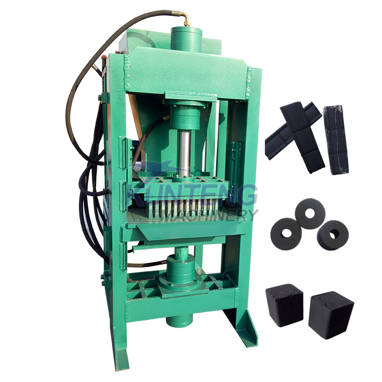 New Wood Chips Coal Briquette Press Machine - Briquette Size: Customized