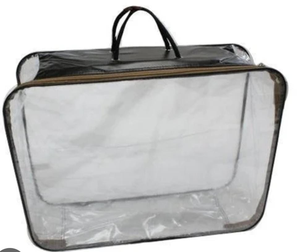 Pvc Bags - Pvc, Various Sizes, Transparent | Water Resistant, Easy To Carry, Tested Quality