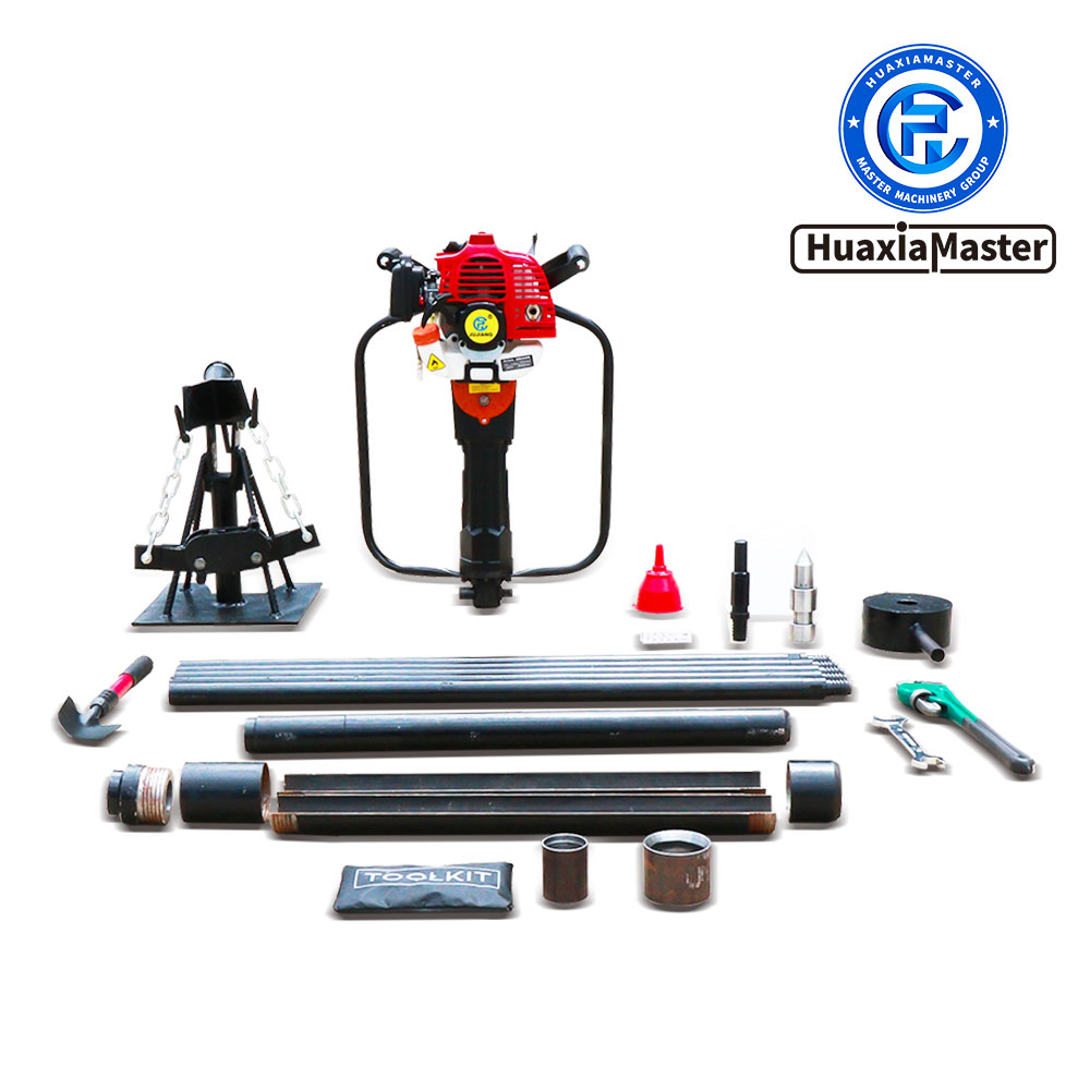 QTZ Single Person Handheld Soil Sampling Drilling Rig Kit