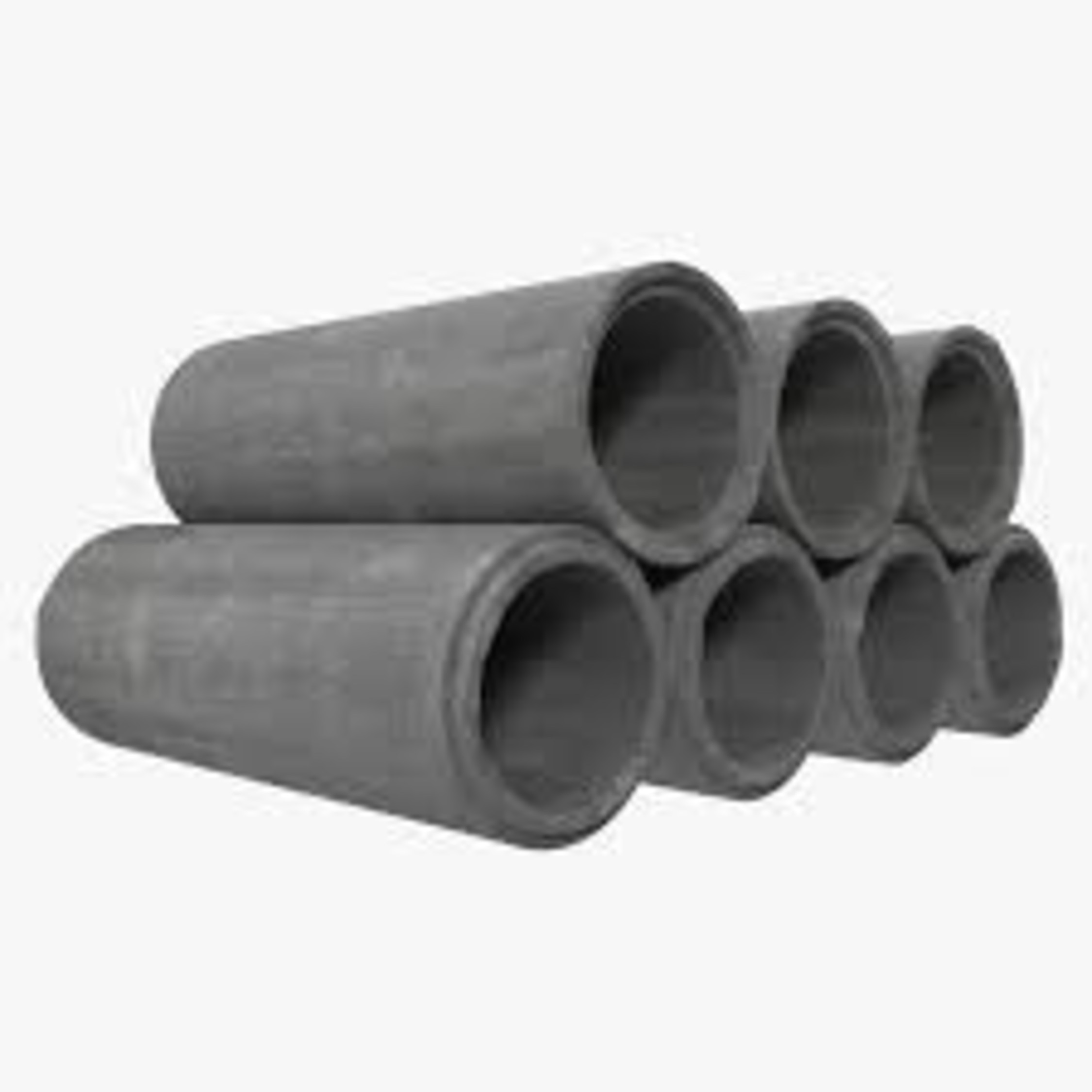 250 Mm Np3 Rcc Pipes - Color: Gray