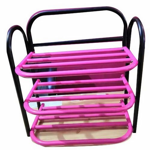 3 Shelf Iron Shoe Rack