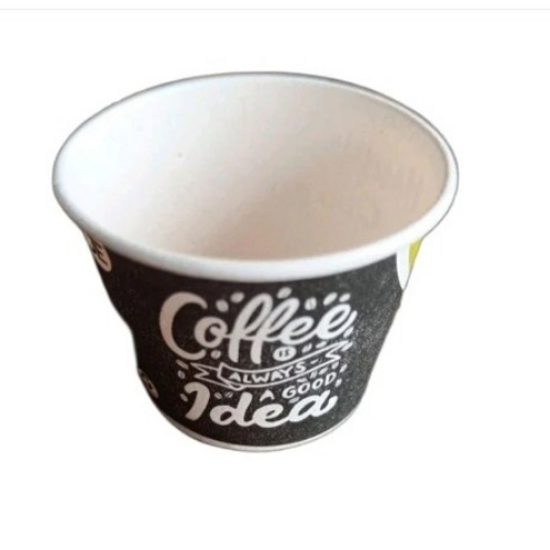 65ml Black Paper Coffee Cup