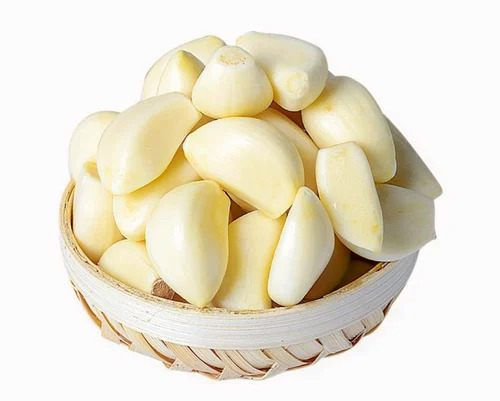 A Grade White Peeled Garlic