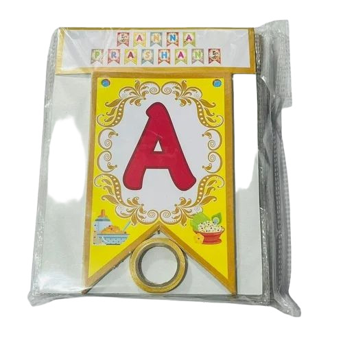 Annaprashan Party Alphabet Banner