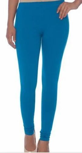 Blue Ankle Leggings