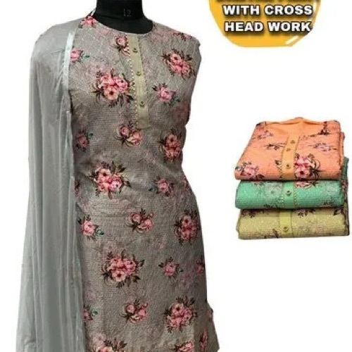 Digital Print Dress Material