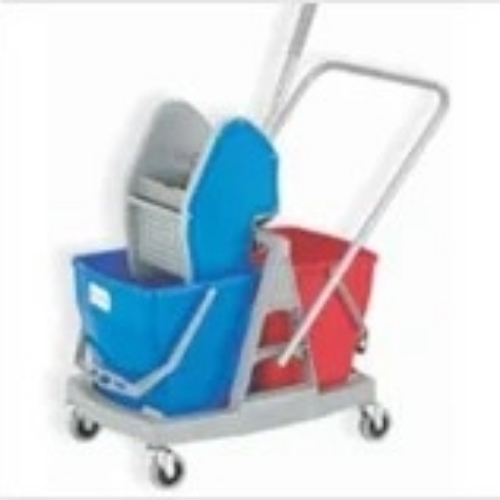 Double mop plastic frame