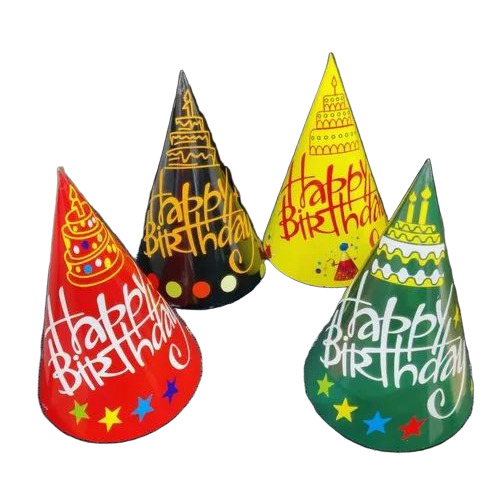 Kids Paper Birthday Cap