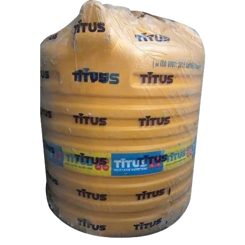 Orange Titus Water Storage Tank