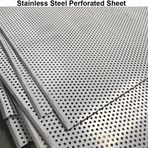 Premium Design Stainless Steel Perforated Sheet - Application: Construction