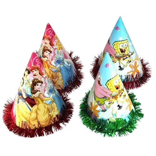 Printed Birthday Paper Cap
