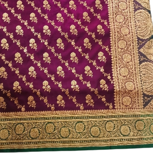 Banarasi Satan Buta Saree - Design: Weaving