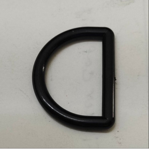 Black Plastic D Ring