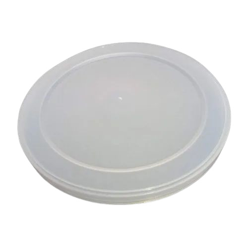 White Plastic Container Lid