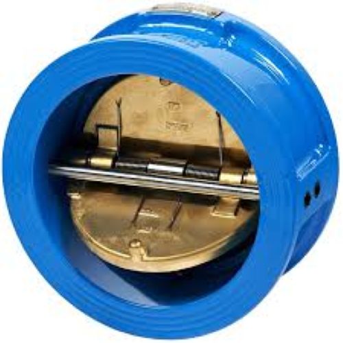 Dual Plate Type Check Valve - Color: Blue