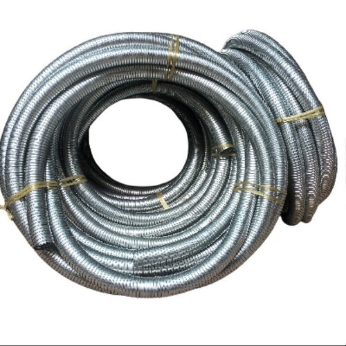 Gi Double Interlock Hose - Color: Silver