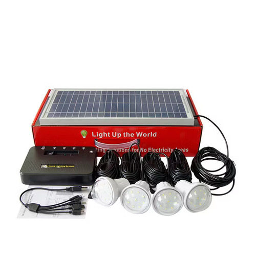 Led Lighting Solar Panels System