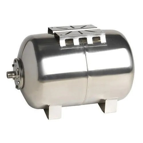 Stainless Steel Pressure Vessel - 1000 Ltr Capacity, Fine Finished, Durable | Industrial Usage for Gas & Oil Storage, Silver Color