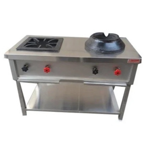 Two Burner Indochinese Cooking Range