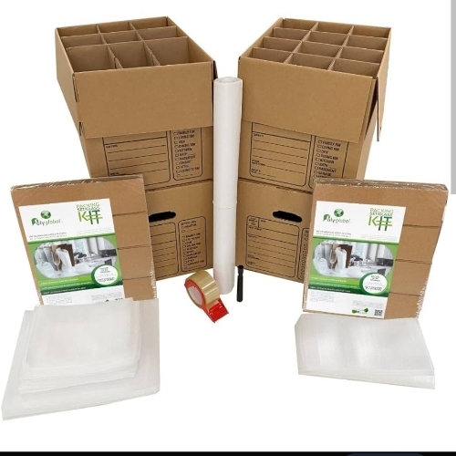 Packing box brown
