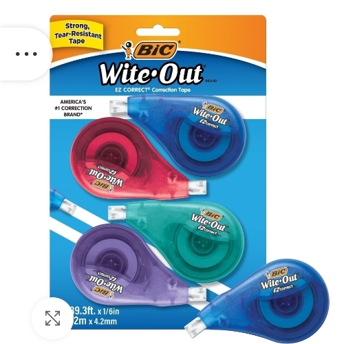 Wipe Out Correction Tape