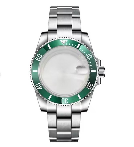 40mm Ceramics Bezel Stainless Steel Watch Band and Case
