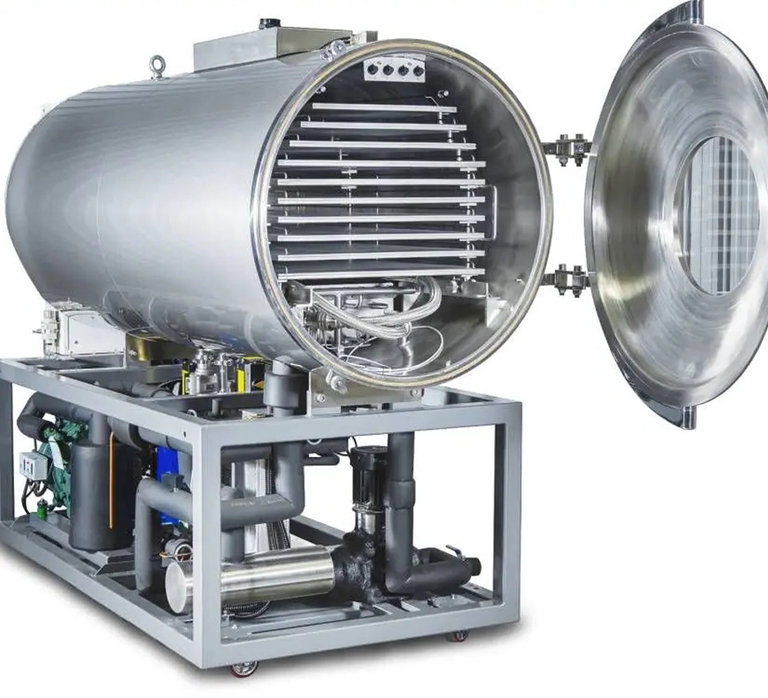 Automatic Vacuum Freeze Dryer Machine for Candy Freezing Fruit Food