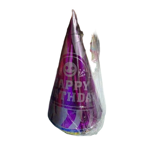 Birthday Metallic Paper Cap