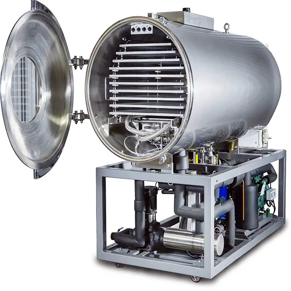 Commercial Freeze Drying Machine Vacuum Lyophilizer Freeze Dryer For Vial Molecular Biological Fish Pituitary - Power Consumption: 60 Kilowatt (Kw)